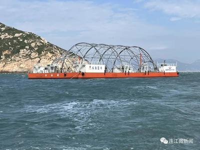 定海灣迎來新成員 本土研發(fā)海水養(yǎng)殖技術引領產業(yè)升級